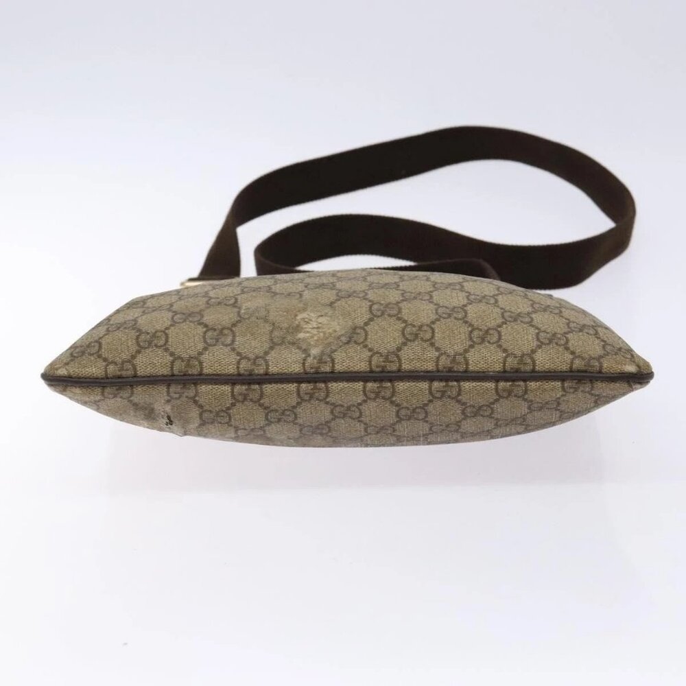 GUCCI GG Supreme Shoulder Bag PVC Beige Gold 295257 Auth 138218 - Picture 6 of 16